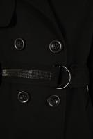 Hijab clothing BLACK T 90408 ALVİNA WİNTER ALMEDA C.MANTO 38/46 TEK42