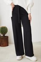 Hijab clothing BLACK WIDE LEG PANTS T 0402