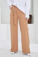Hijab clothing BEIGE WIDE LEG PANTS T 0402