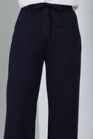 Vêtements hijab BLEU MARINE PANTALON LARGE T 0402