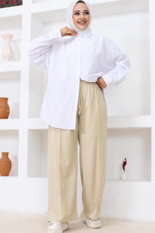 Vêtements hijab  WIDE LEG PANTS T 2403 - TRENDTESETTÜR