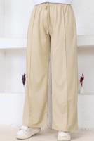 Vêtements hijab BEIGE PANTALON LARGE T 2403