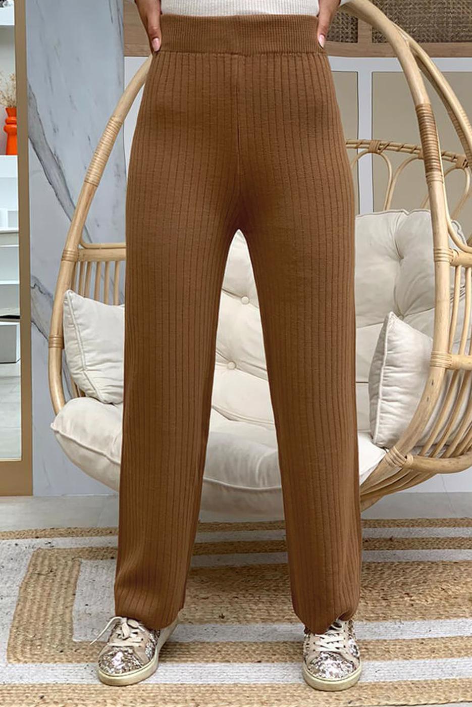 Hijab clothing TABA CORDED KNITWEAR PANTS T 2922