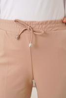 Hijab clothing BROWN PANTS WITH ELASTIC WAIST T 4266