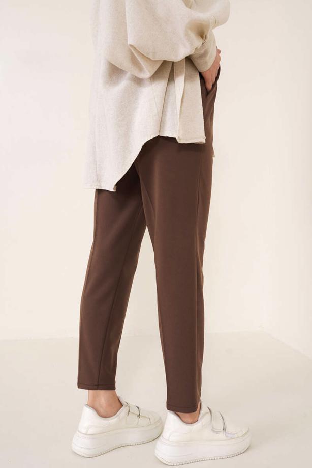 Vêtements hijab  PANTS WITH ELASTIC WAIST T 4266 - TRENDTESETTÜR