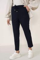 Vêtements hijab BLEU MARINE PANTALON À TAILLE ÉLASTIQUE T 4266