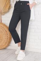 Hijab clothing GREY PANTS WITH ELASTIC WAIST T 4266