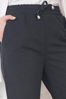 Hijab clothing GREY PANTS WITH ELASTIC WAIST T 4266