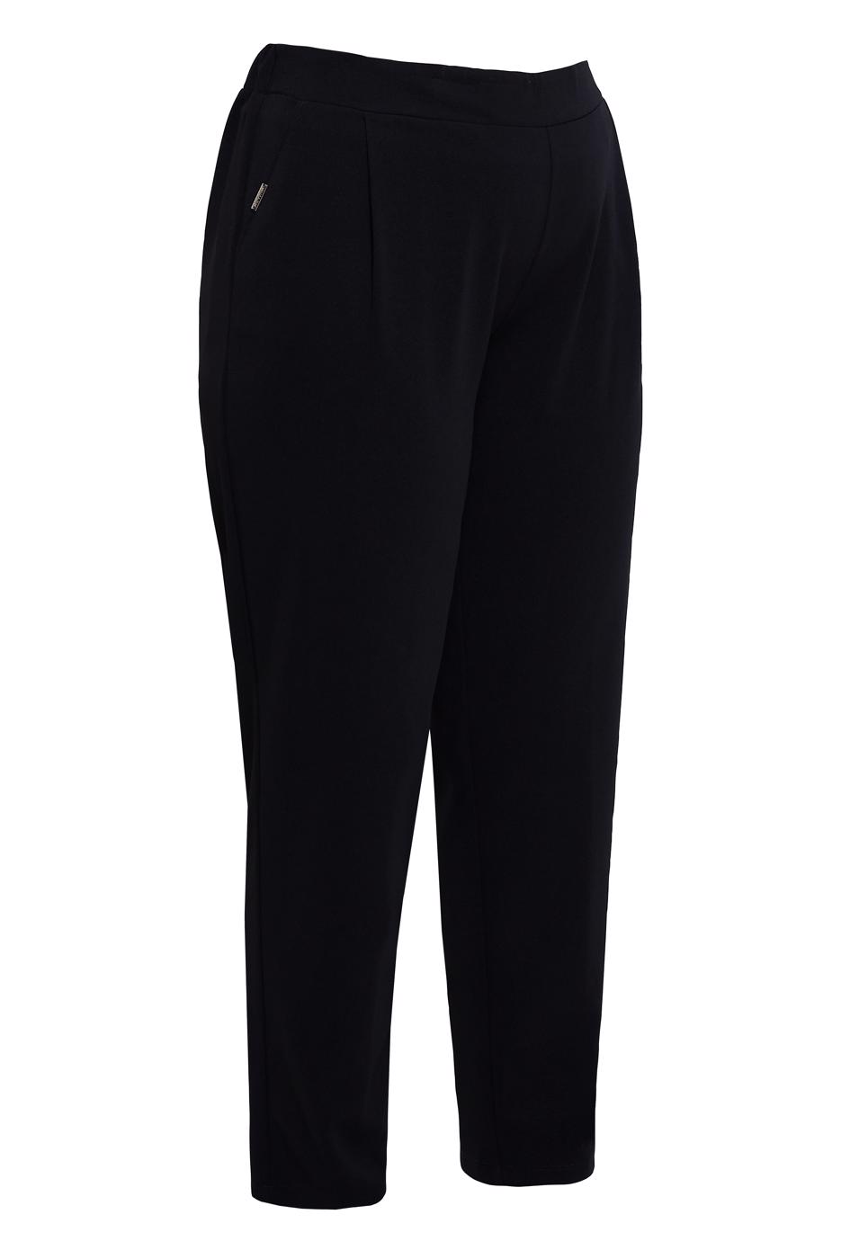 Tesettür giyim SİYAH ALVİNA BÜYÜK BEDEN PANTOLON T 70611