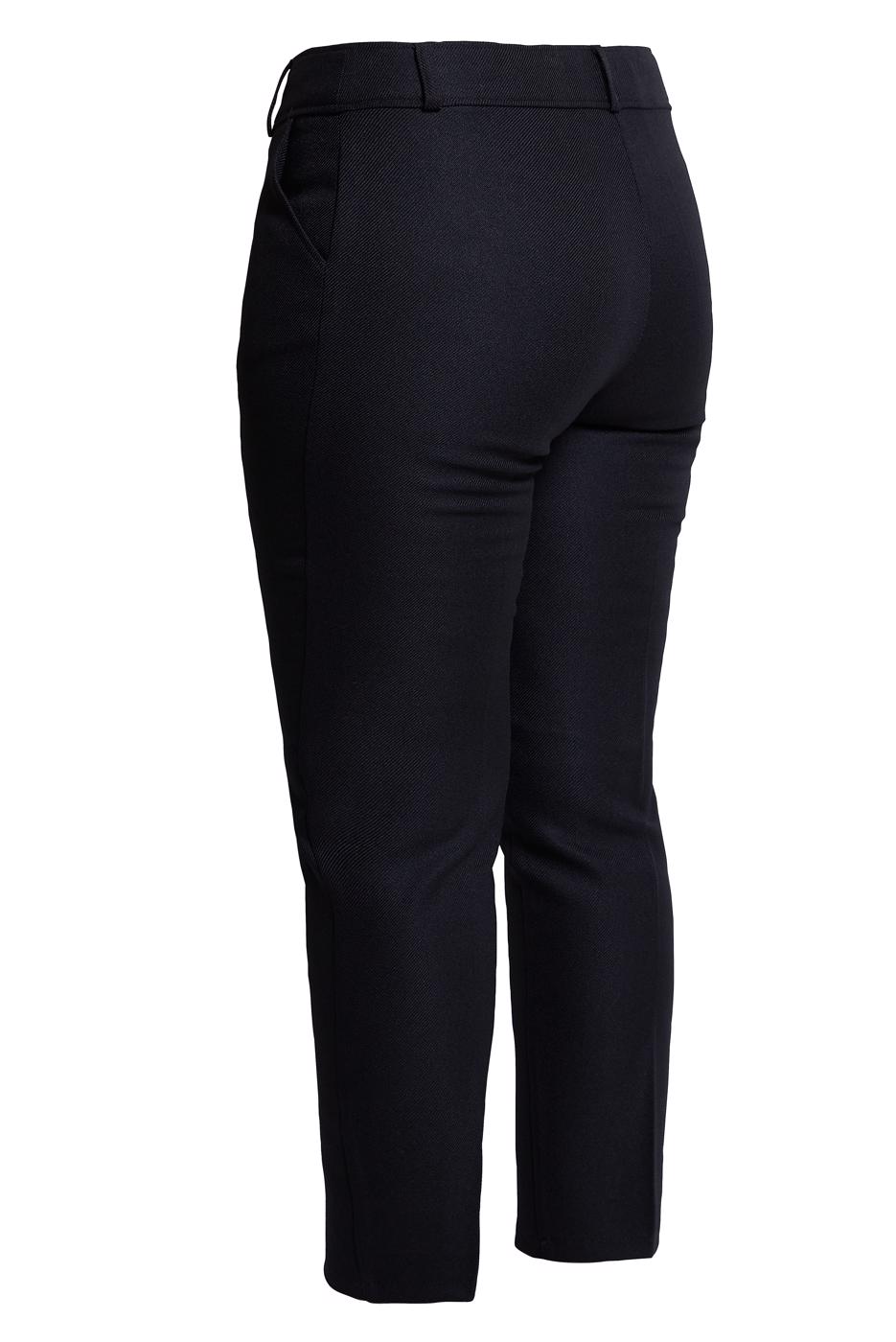 Tesettür giyim SİYAH ALVİNA BÜYÜK BEDEN PANTOLON T 70615