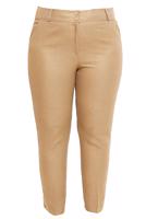 Tesettür giyim KAHVE ALVİNA BÜYÜK BEDEN PANTOLON T 70615