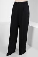 Tesettür giyim SİYAH ALVİNA GENİŞ PAÇA PANTOLON T 70616