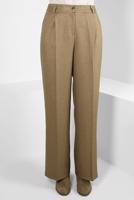 Tesettür giyim KAHVE ALVİNA GENİŞ PAÇA PANTOLON T 70616