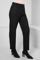 Tesettür giyim SİYAH ALVİNA KLASİK KESİM PANTOLON T 70617