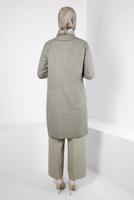 Tesettür giyim KUM ALVİNA GENİŞ PAÇA PANTOLON T 70620