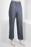 Tesettür giyim LACİVERT ALVİNA BELİ LASTİKLİ PANTOLON T 70627