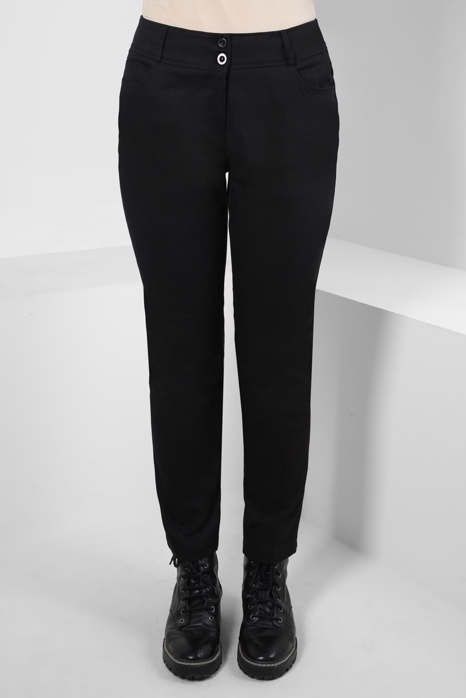 Tesettür giyim SİYAH ALVİNA DAR PAÇA PANTOLON T 70631