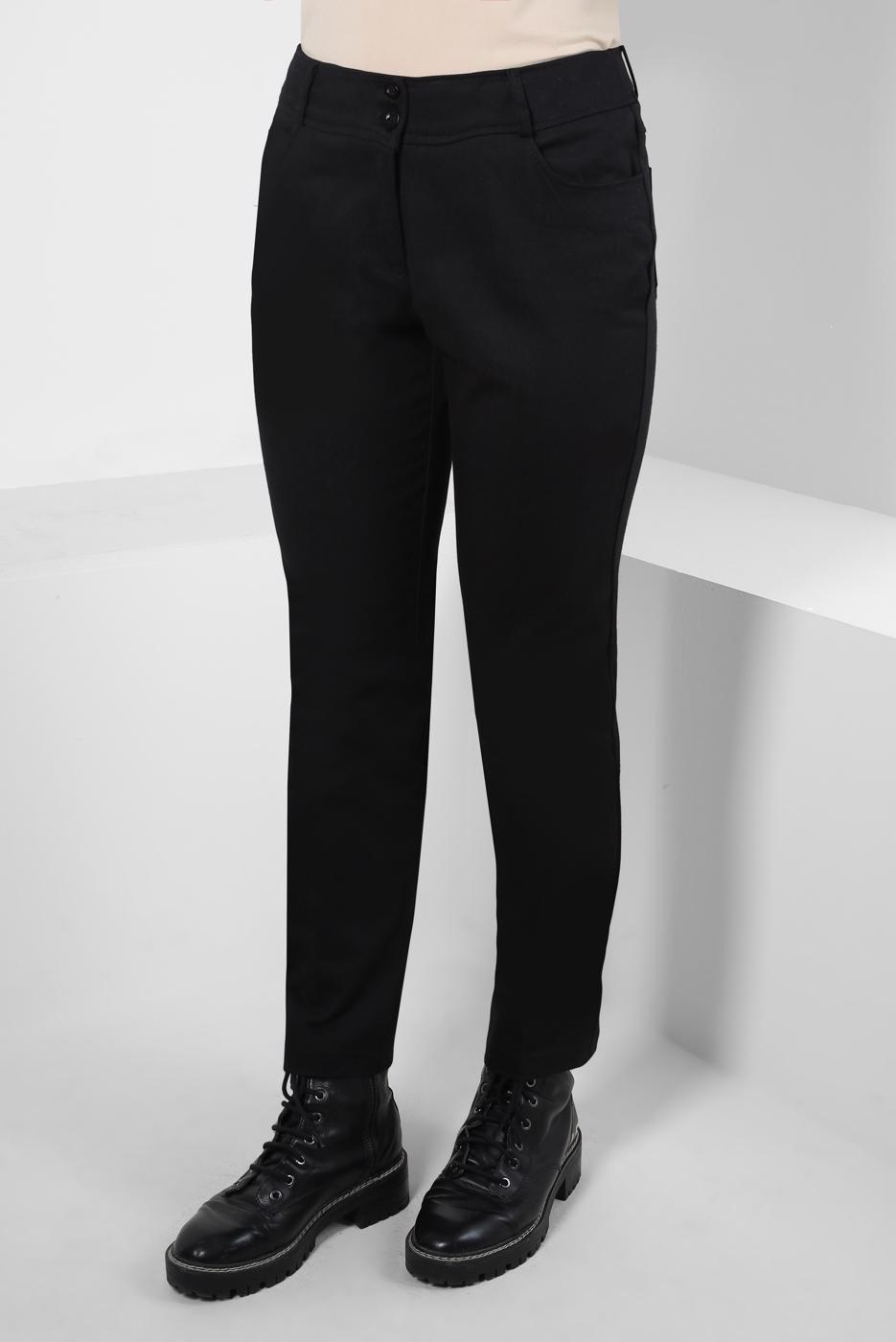 Tesettür giyim SİYAH ALVİNA DAR PAÇA PANTOLON T 70631