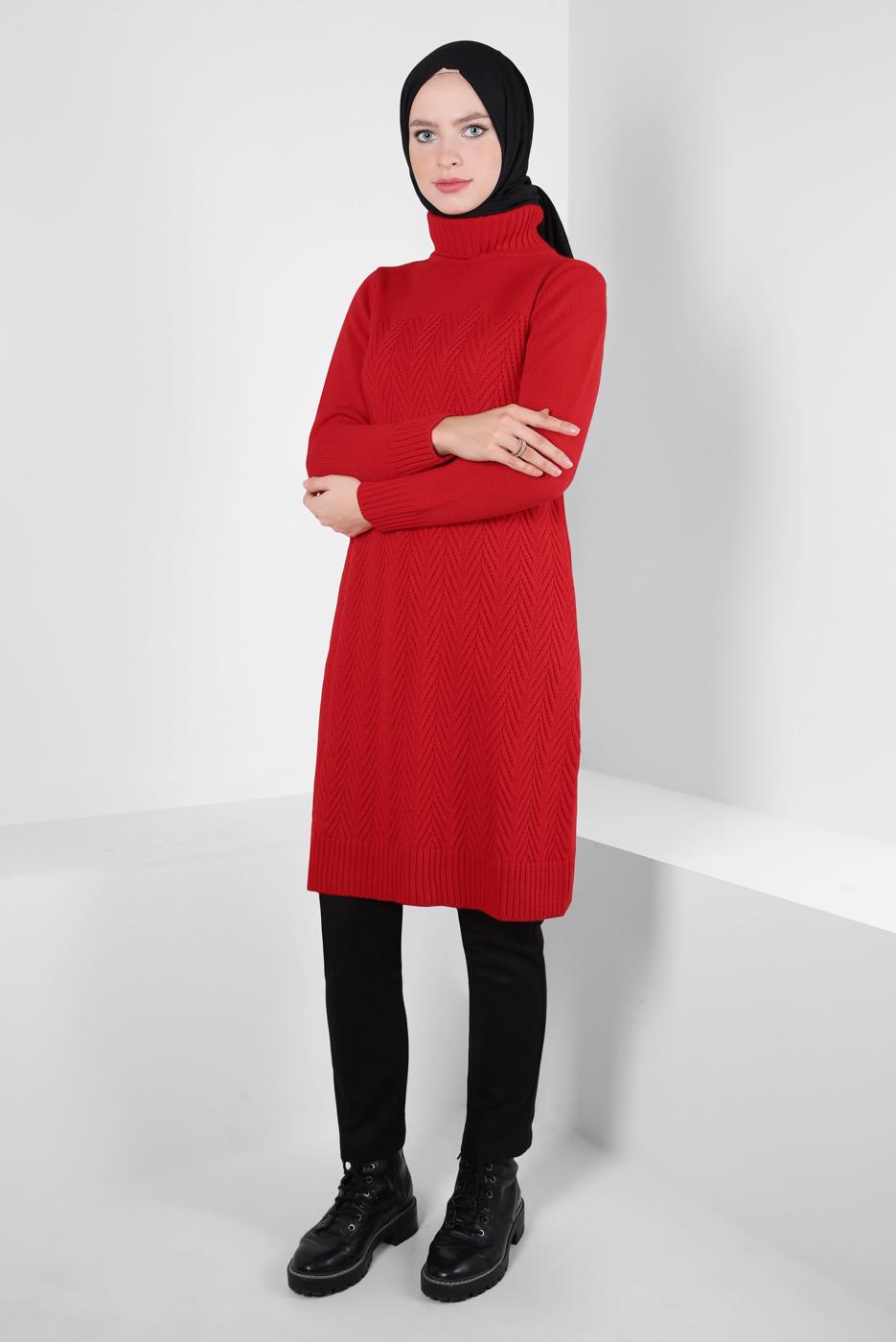 Tesettür giyim SİYAH ALVİNA DAR PAÇA PANTOLON T 70631