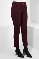 Tesettür giyim BORDO ALVİNA DAR PAÇA PANTOLON T 70631