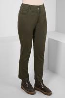 Tesettür giyim HAKİ ALVİNA DAR PAÇA PANTOLON T 70631