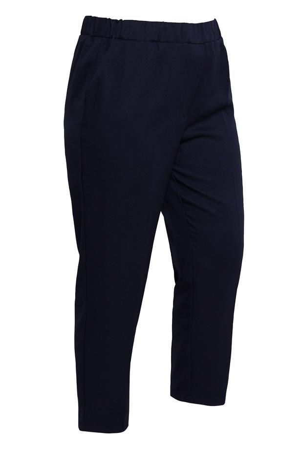 Tesettür giyim LACİVERT ALVİNA BÜYÜK BEDEN PANTOLON T 70639 - TRENDTESETTÜR