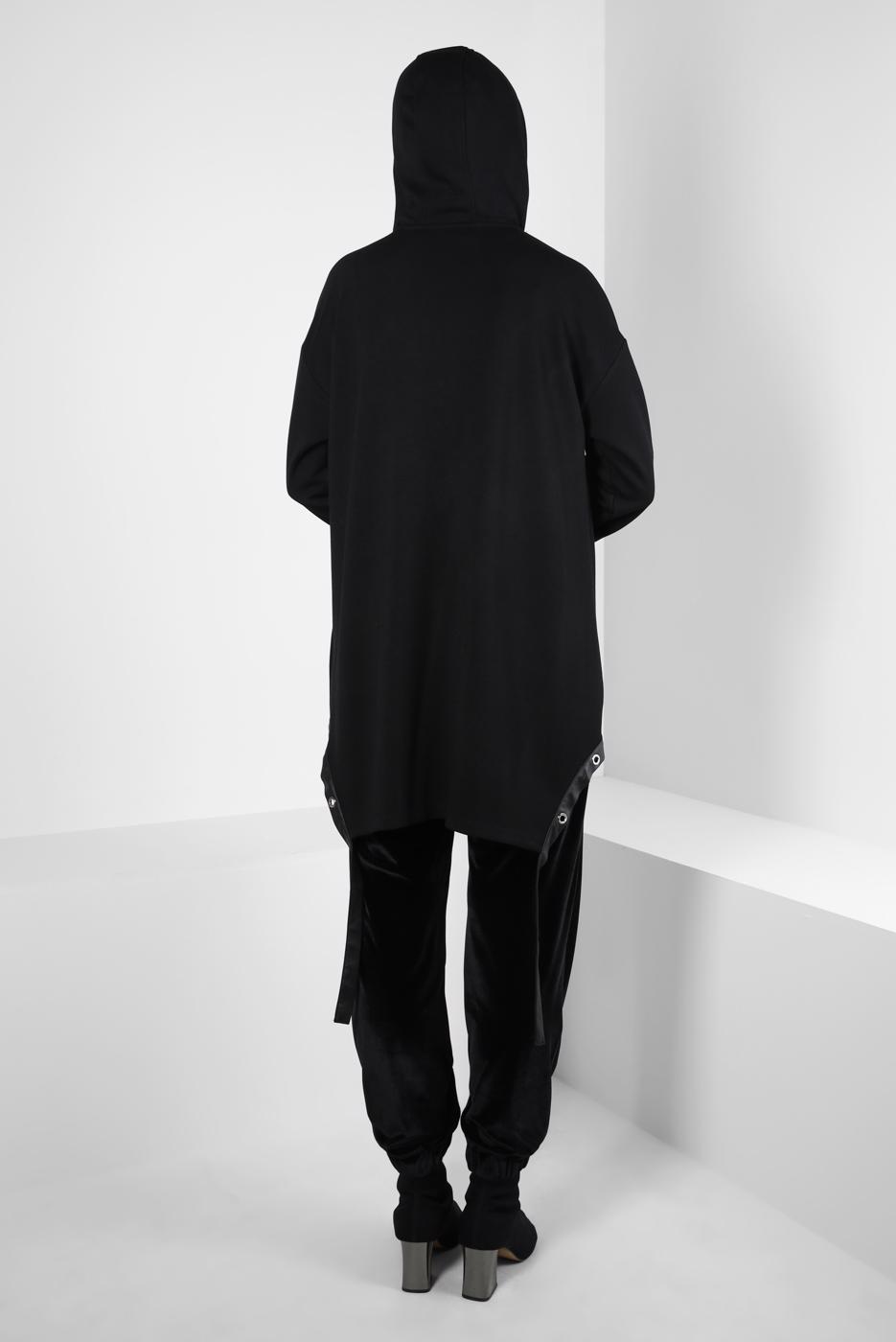 Tesettür giyim SİYAH ALVİNA KADİFE PANTOLON T 70642