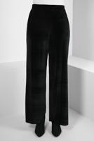 Tesettür giyim SİYAH ALVİNA GENİŞ PAÇA KADİFE PANTOLON T 70643