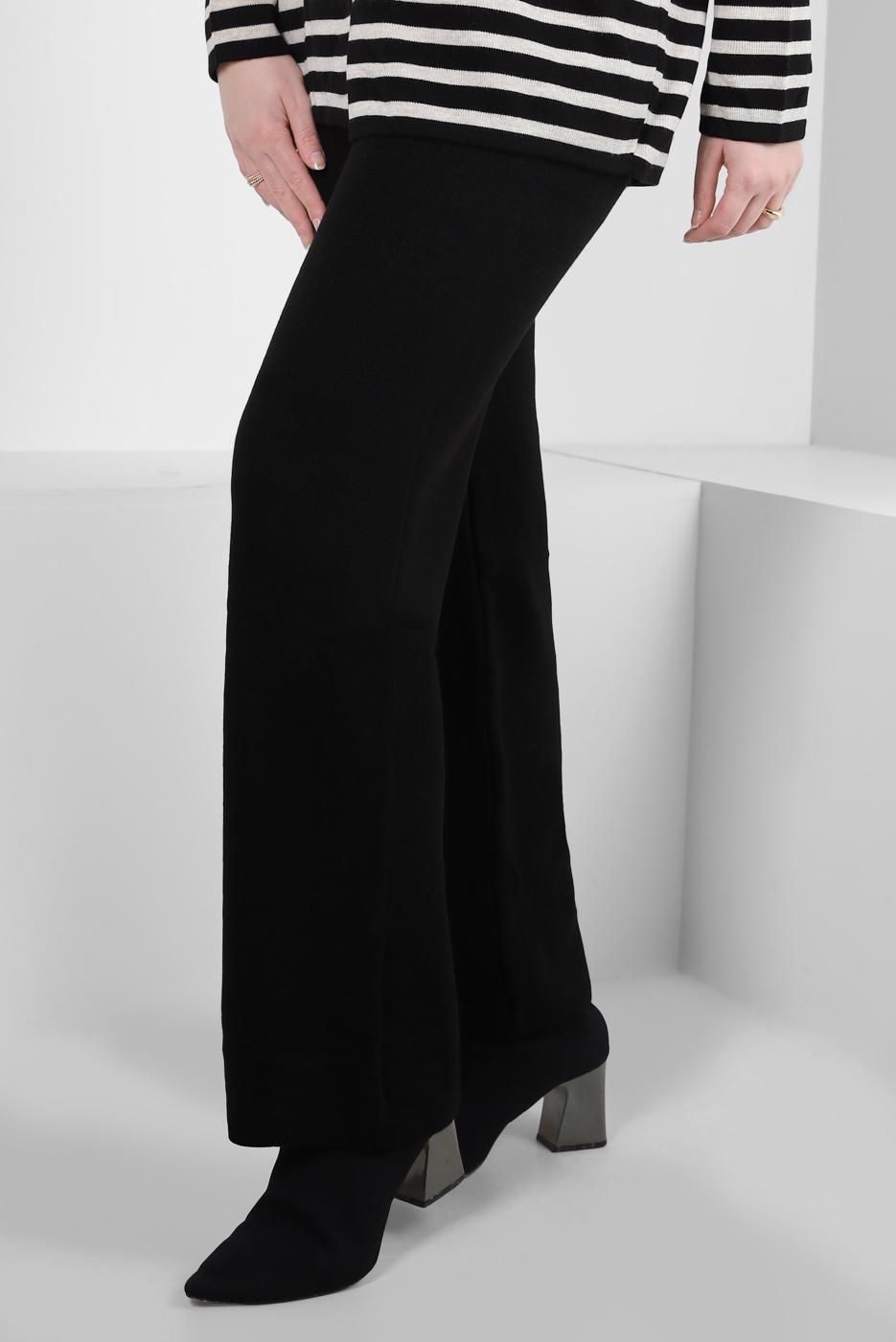 Tesettür giyim SİYAH TRİKO PANTOLON T 90011