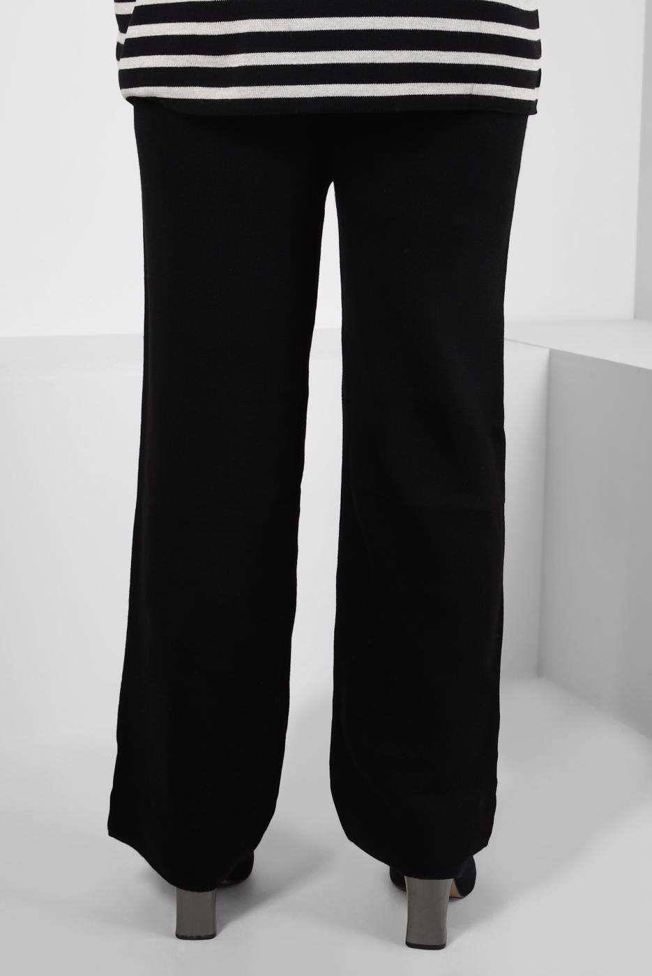 Tesettür giyim SİYAH TRİKO PANTOLON T 90011