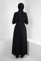 Hijab clothing BLACK T 10829 ALVİNA FARAH 6288 PARDESÜ 38/46 TEK42
