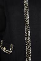 Tesettür giyim SİYAH ALVİNA ETEKLİ TAKIM T 30407