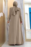 Vêtements hijab VISON COSTUME ROBE AVEC GILET T 8383