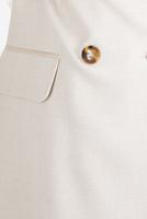 Tesettür giyim BEJ ALVİNA KRUVAZE YAKA PANTOLONLU TAKIM T 30400