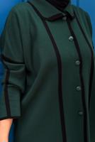 Tesettür giyim YEŞİL TRİKO PANTOLONLU TAKIM T 50332