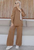 Hijab clothing TABA KNITWEAR PANTS SUIT T 60032