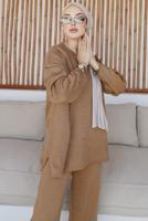 Hijab clothing TABA KNITWEAR PANTS SUIT T 60032