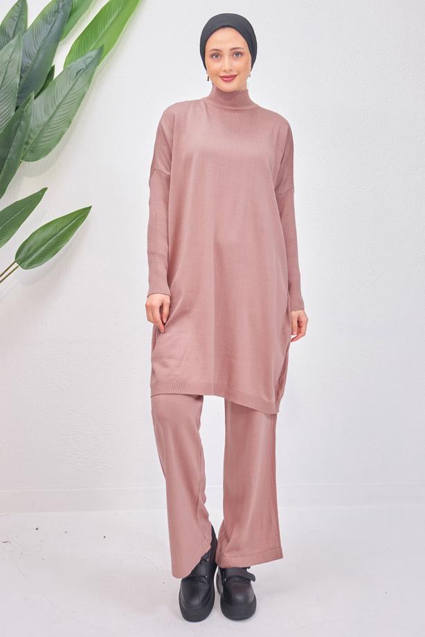 Vêtements hijab POUDRE COSTUME PANTALON T 6508 - TRENDTESETTÜR
