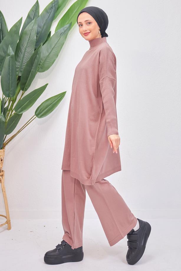 Vêtements hijab POUDRE COSTUME PANTALON T 6508 - TRENDTESETTÜR