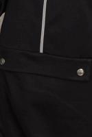 Tesettür giyim SİYAH FERMUARLI İKİLİ PANTOLONLU TAKIM T 8143