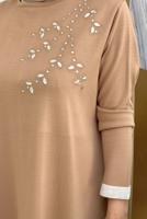 Hijab clothing TABA KNITWEAR PANTS SUIT T 90332