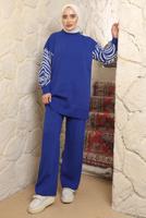 Hijab clothing NAVY BLUE PANTS SUIT T 9508