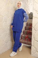 Hijab clothing NAVY BLUE PANTS SUIT T 9508