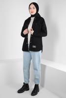 Vêtements hijab NOIR CHEMISE EN JEAN T 0501