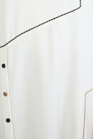 Hijab clothing CREAM ALVINA SHIRT COLLAR TUNIC T 44209