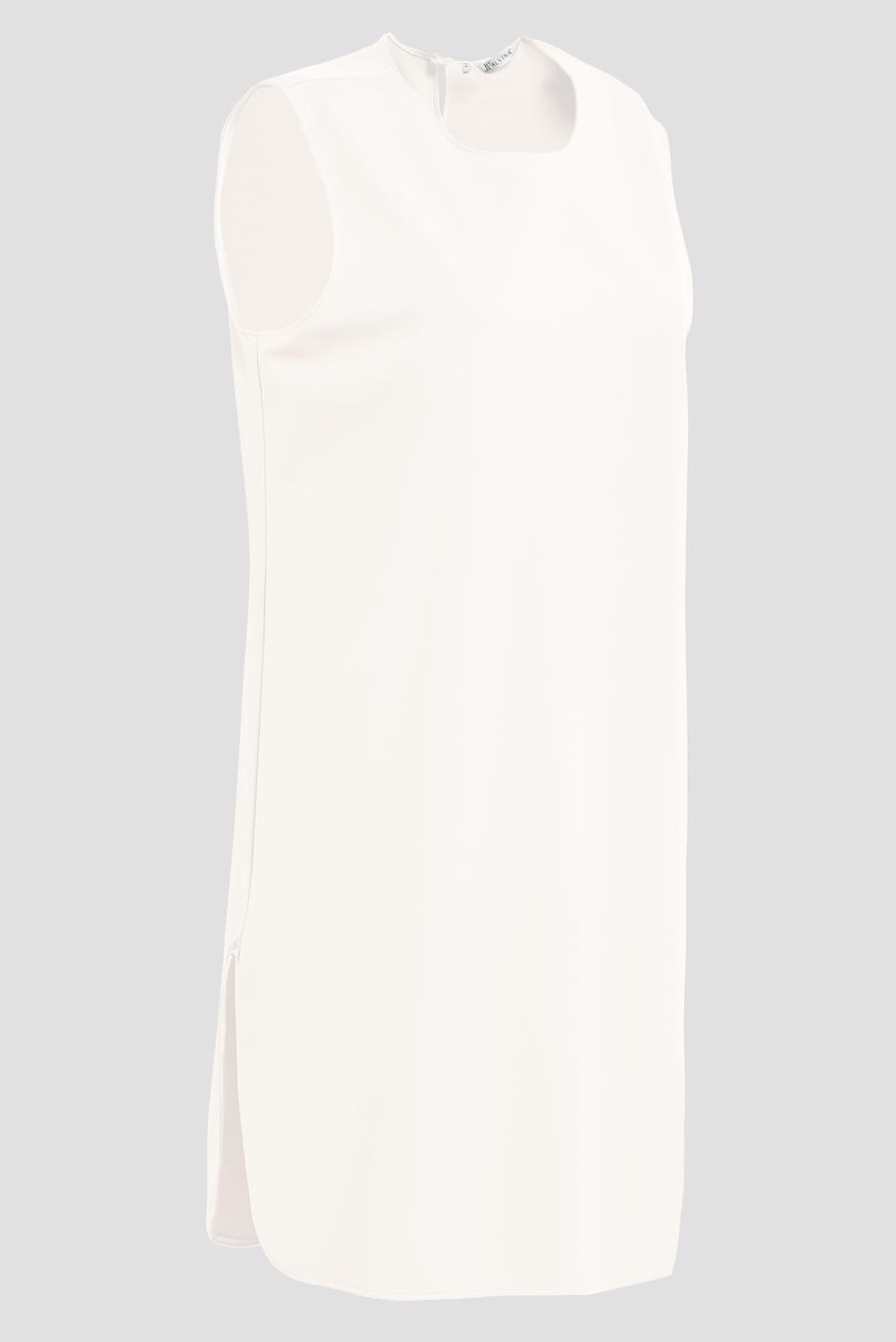 Tesettür giyim KREM  ALVİNA KOLSUZ İÇ TUNİK T 4485