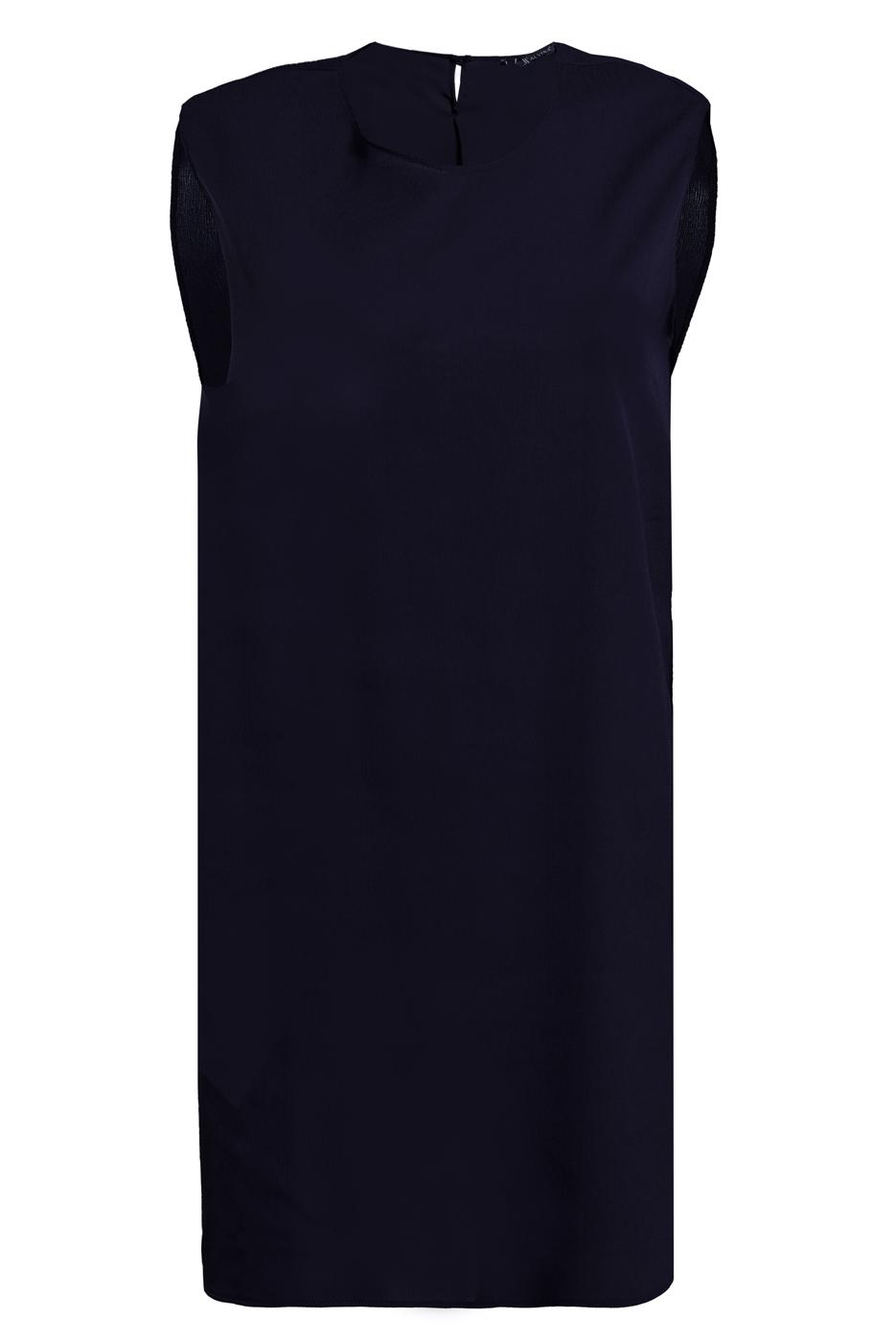 Tesettür giyim LACİVERT  ALVİNA KOLSUZ İÇ TUNİK T 4485