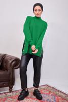 Hijab clothing GREEN KNITWEAR TUNIC T 4808