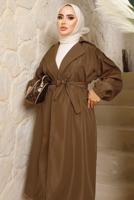 Vêtements hijab TABA TRENCH CEINTURÉ T 4643