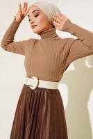 Hijab clothing MINK TURTLENECK KNITWEAR BODY T 0485